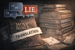 Featured image for “A Translation of a Translation?” — The Liberal Lie About the Bible
