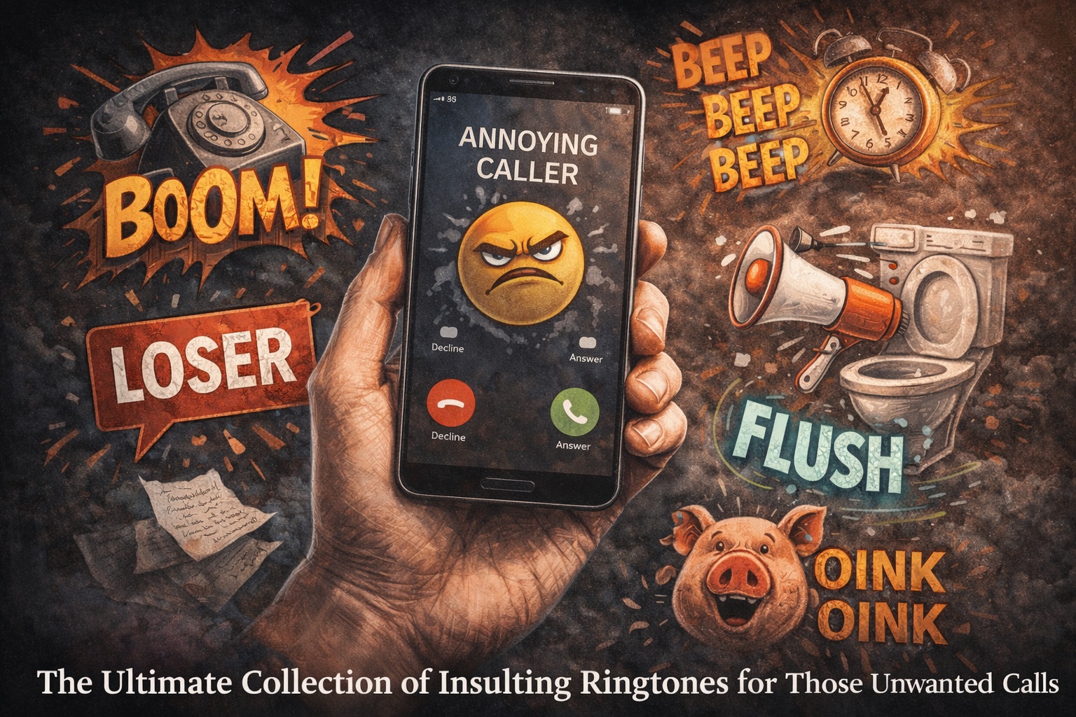Featured image for The Ultimate Collection of Insulting Ringtones for Those Unwanted Calls