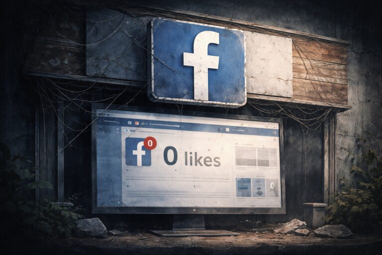 Featured image for Why Facebook Business Pages Are Useless in 2025 — Real-World Proof