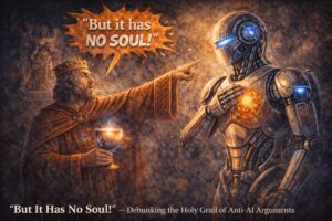 Featured image for “But It Has No Soul!” – Debunking the Holy Grail of Anti-AI Arguments